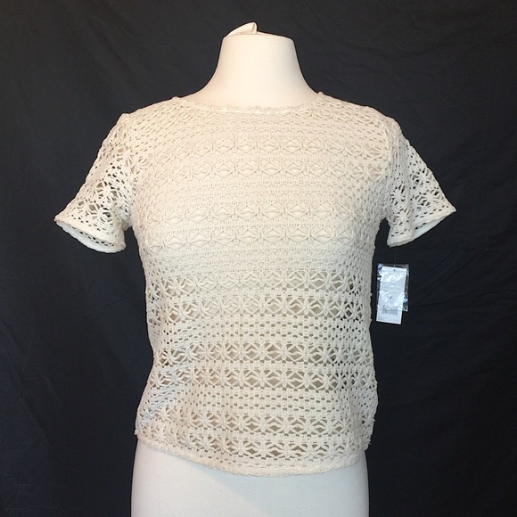 Joie Tops - Joie NWT Round neck summer white short sleeve top